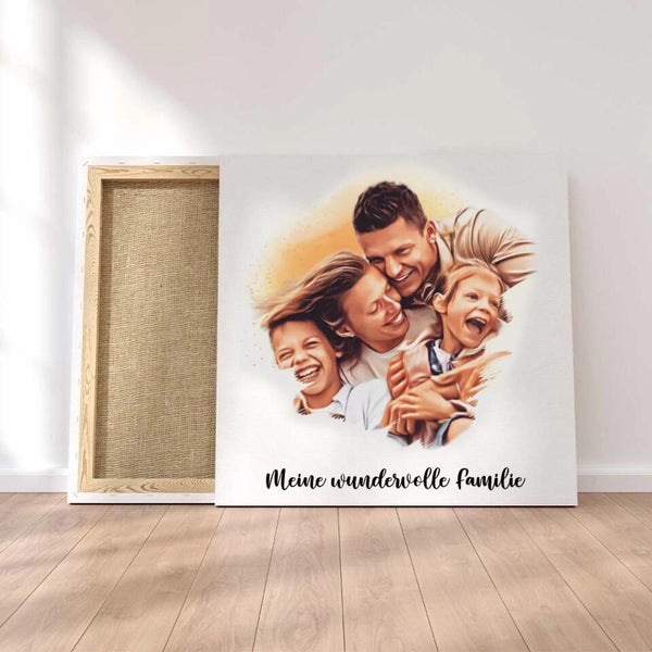 Familie Canvas 45 x 45 cm | Meine Familie