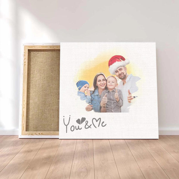 Canvas 45 x 45 cm | Beste Familie