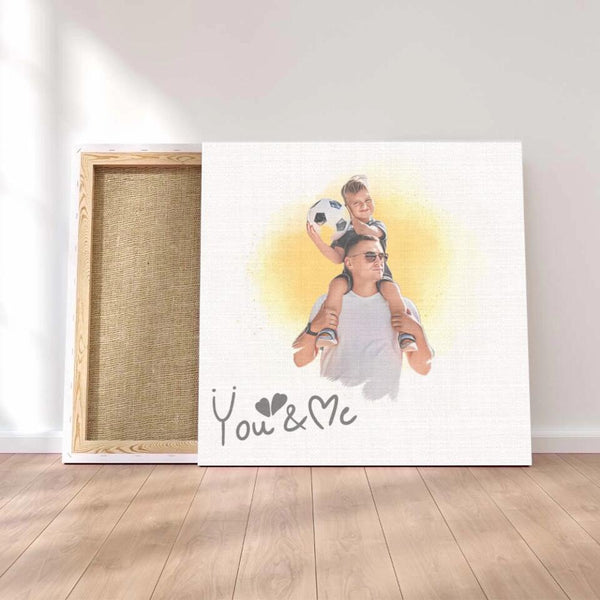 Canvas 45 x 45 cm | Bester Vater