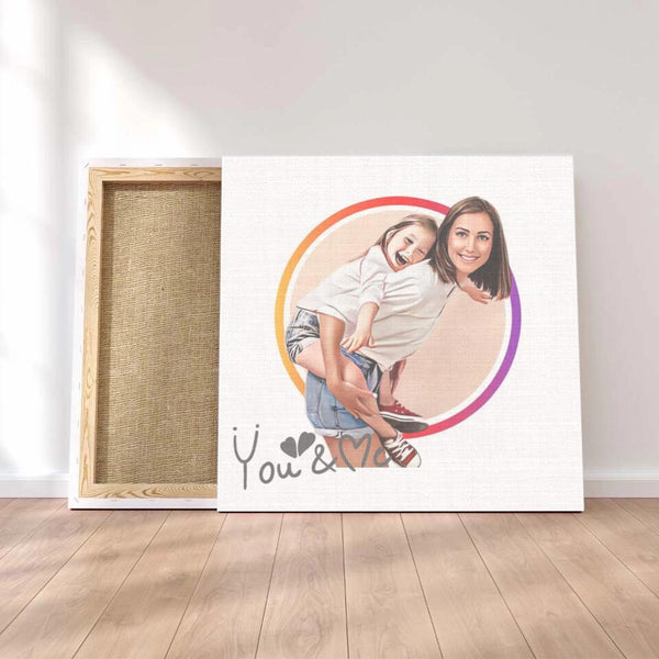 canvas 45 x 45 cm | Best mother