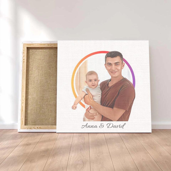 Canvas 45 x 45 cm | Bester Vater