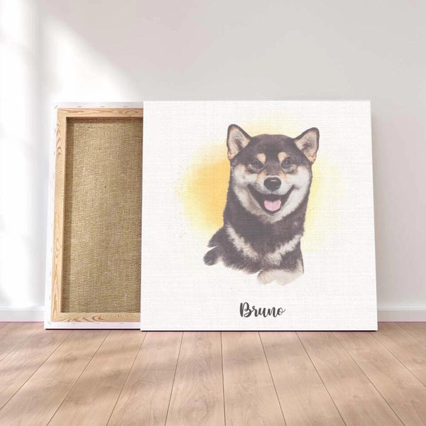 Canvas 45 x 45 cm | Bester Hund