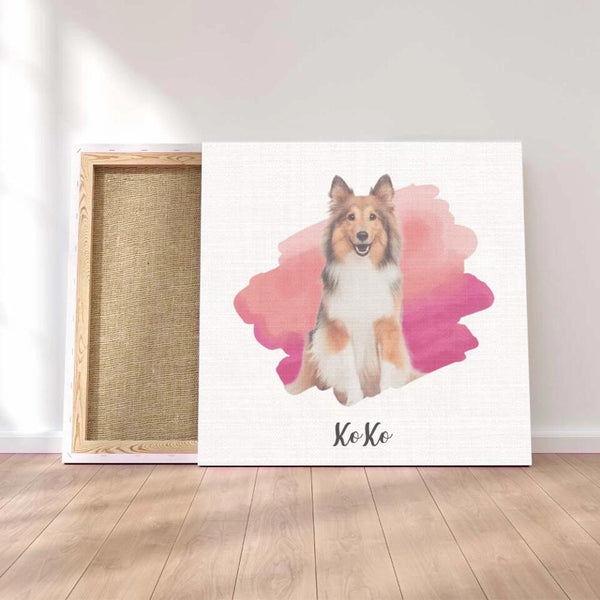 Canvas 45 x 45 cm | Bester Hund