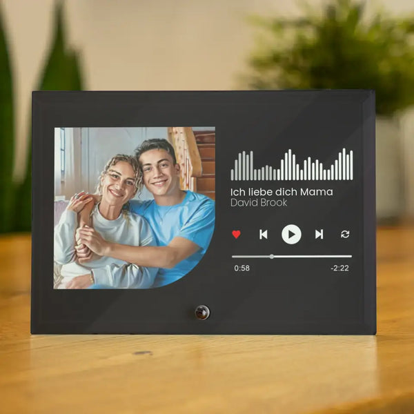 Glasaufsteller | Mamas Music Player - Filterversion