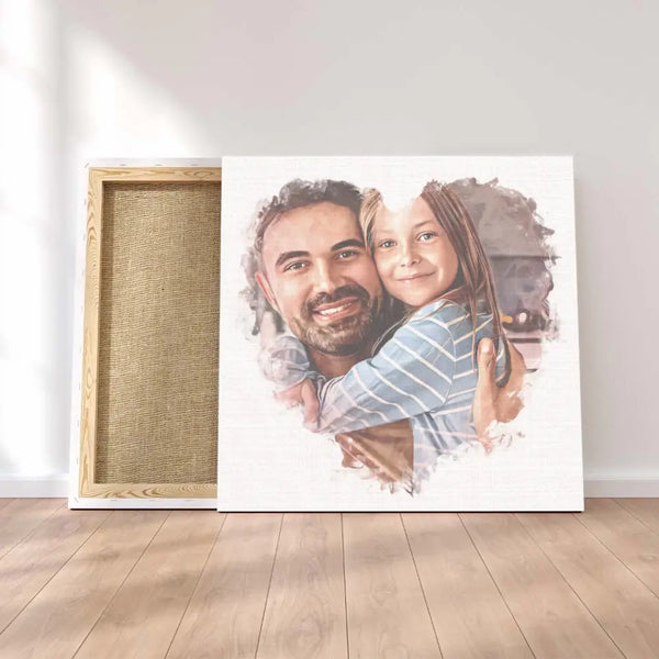 Canvas 45 x 45 cm | Bester Vater